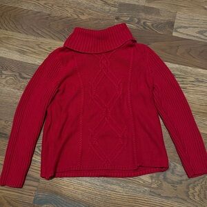 Jones New York Vibrant Red Knitwear